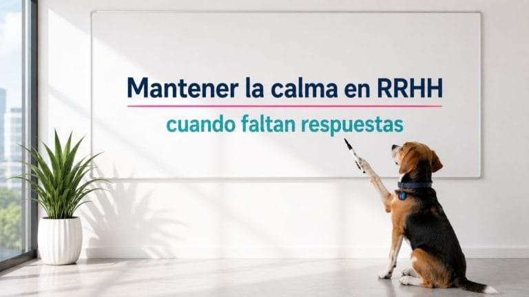 Mantener la calma en RRHH cuando faltan respuestas