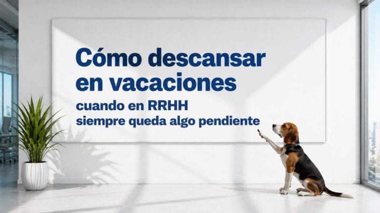 Cómo descansar en vacaciones cuando en RRHH siempre queda algo pendiente