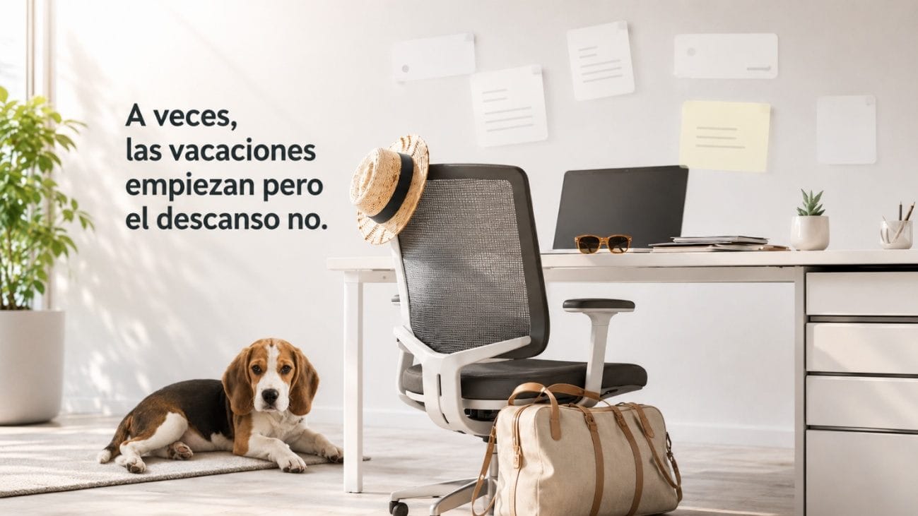 A veces las vacaciones empiezan pero el descanso no